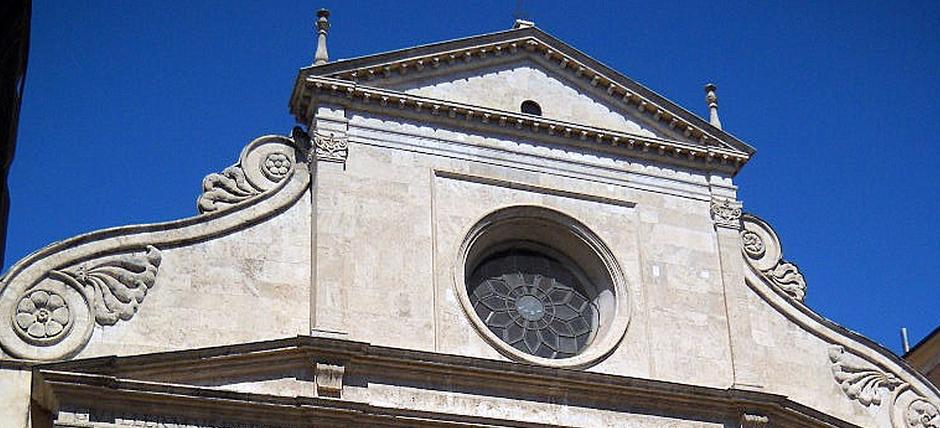 The Basilica of Sant'Agostino in Campo Marzio