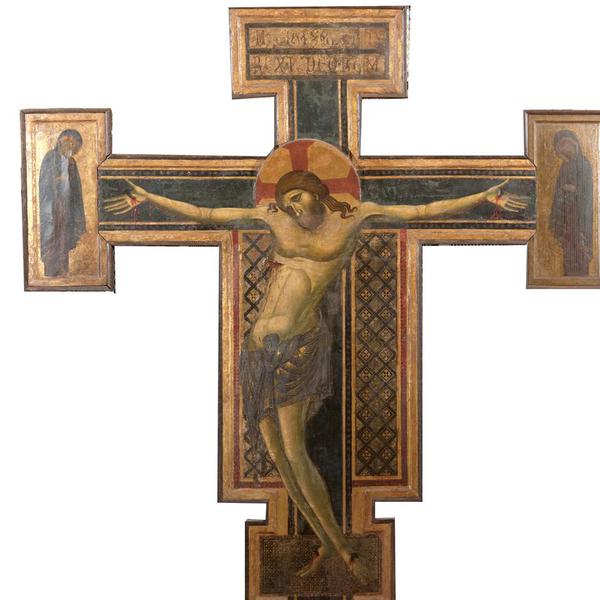 Croce sagomata dalla chiesa di San Francesco