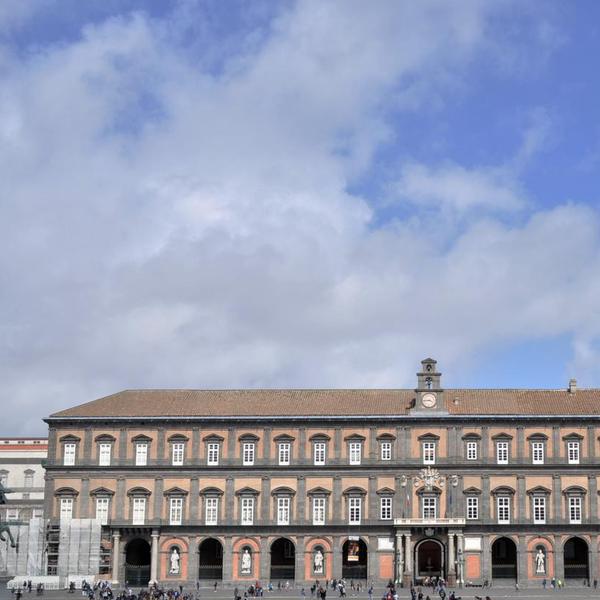 La facciata di Palazzo Reale