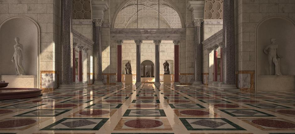 caracalla baths virtual tour